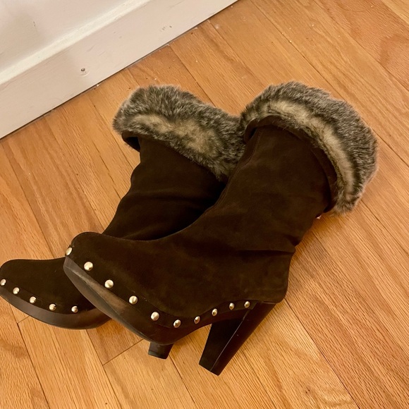 Michael Kors fur boots - Picture 3 of 7